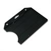 Card holder, open - black (H)